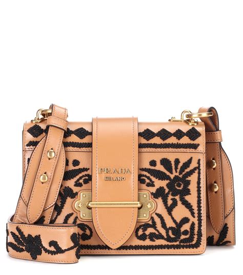 prada cahier leather shoulder bag selfridges|Prada cahier bag.